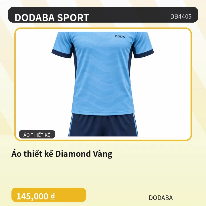 Áo thiết kế Diamond Vàng