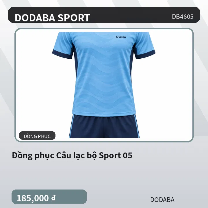Đồng phục Câu lạc bộ Sport 05